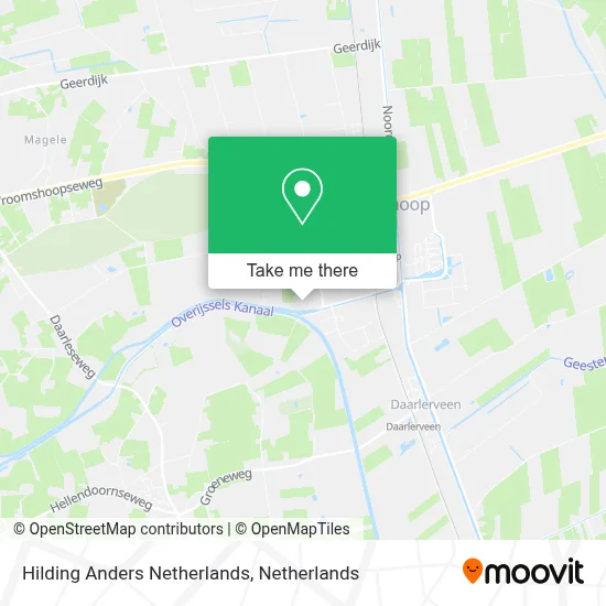 Hilding Anders Netherlands map