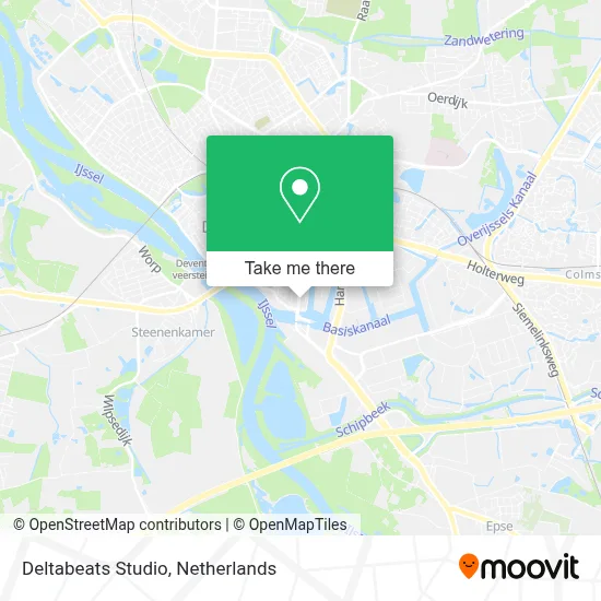 Deltabeats Studio map