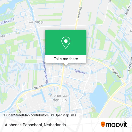 Alphense Popschool map