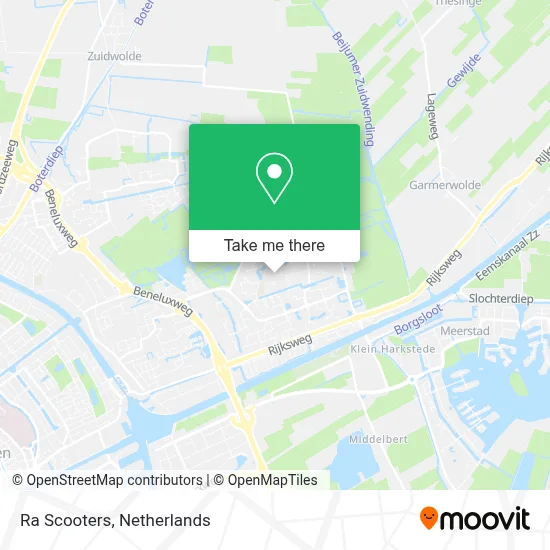 Ra Scooters map