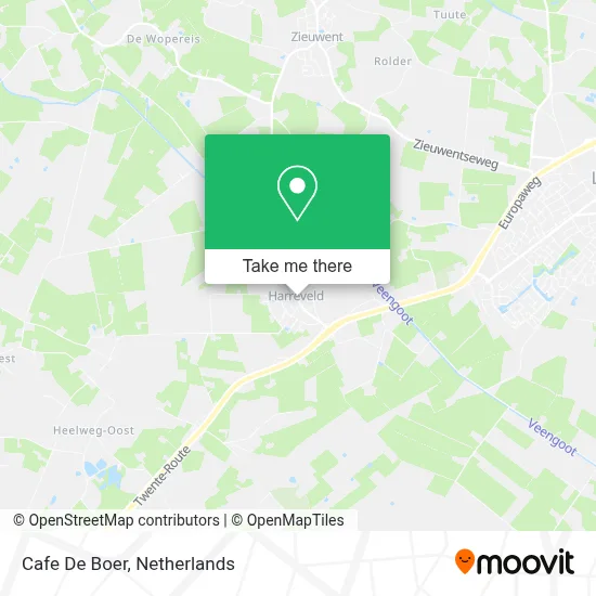 Cafe De Boer map