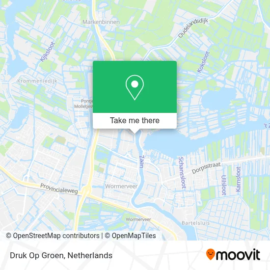 Druk Op Groen map