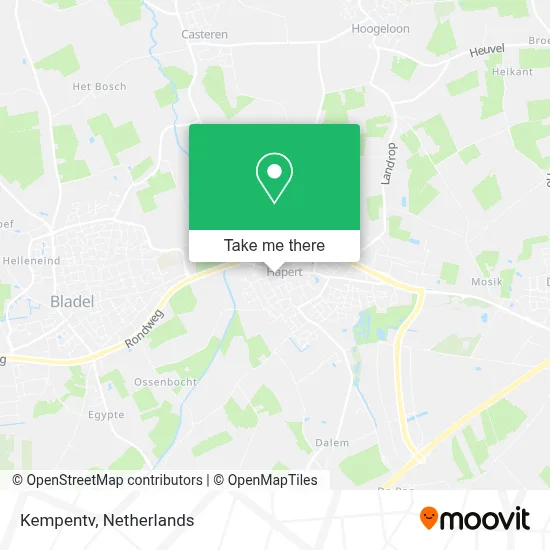 Kempentv map
