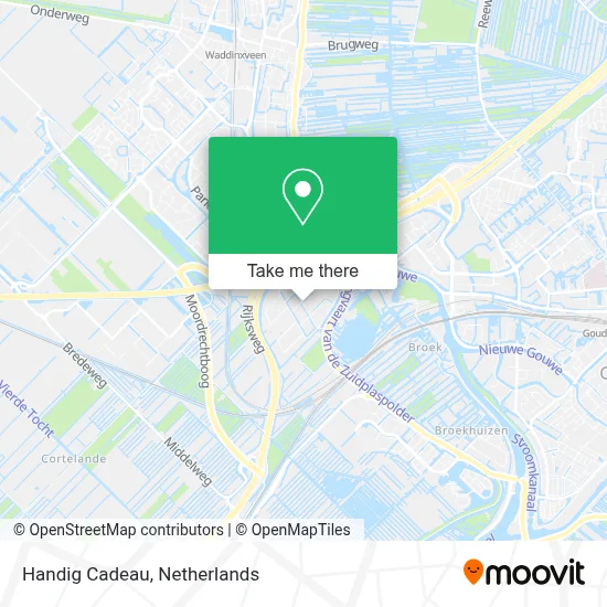 Handig Cadeau map