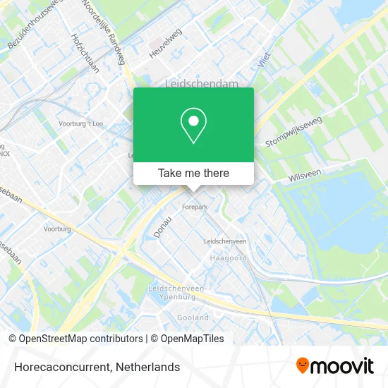 Horecaconcurrent map