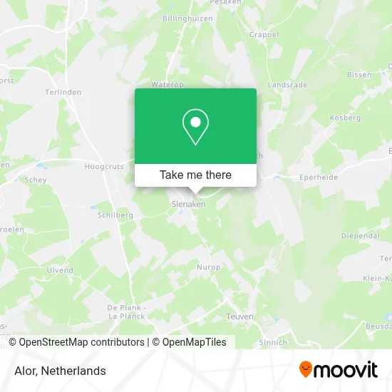 Alor map