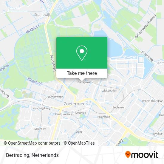 Bertracing map