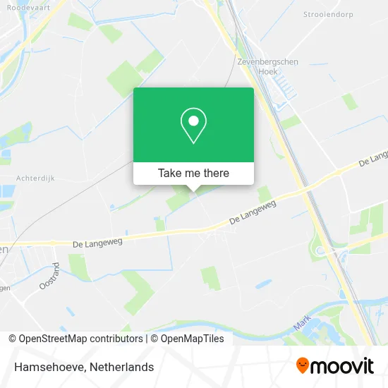 Hamsehoeve map
