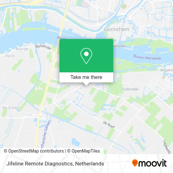 Jifeline Remote Diagnostics map