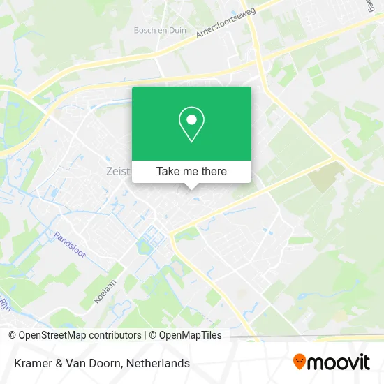 Kramer & Van Doorn map