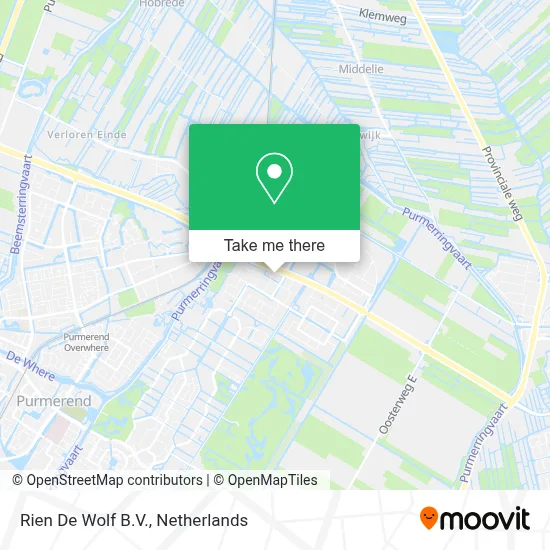 Rien De Wolf B.V. map