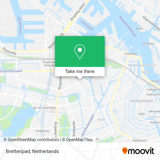 Brettenpad map