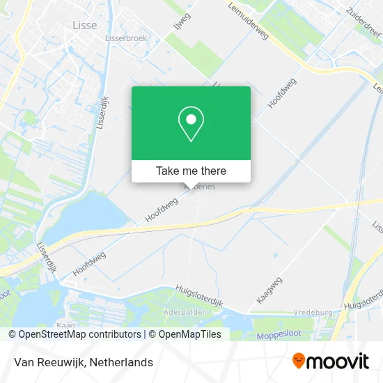 Van Reeuwijk map