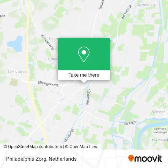 Philadelphia Zorg map