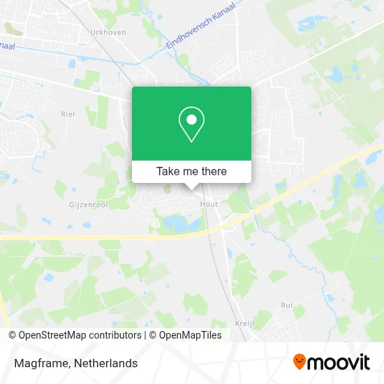 Magframe map