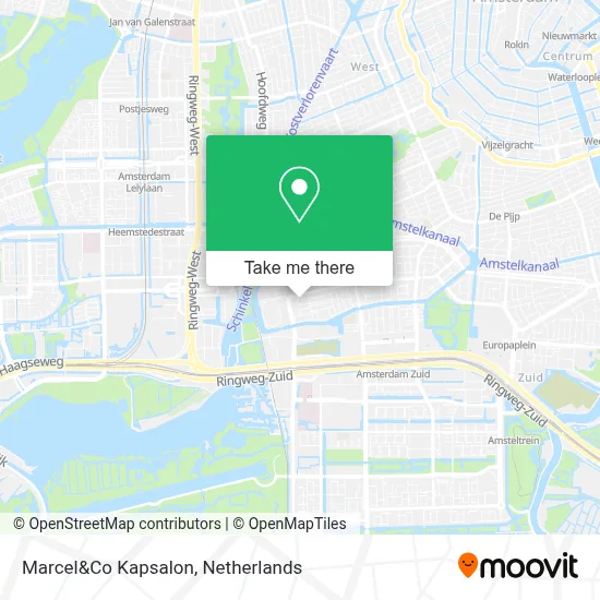 Marcel&Co Kapsalon map