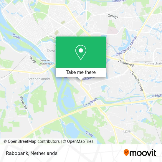 Rabobank map