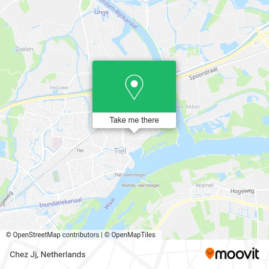 Chez Jj map