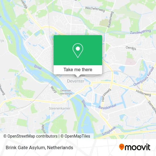 Brink Gate Asylum map