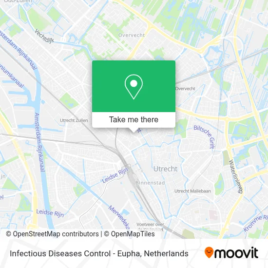 Infectious Diseases Control - Eupha map
