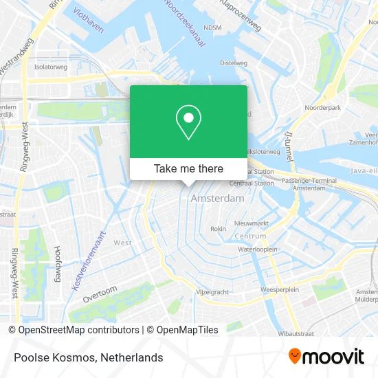 Poolse Kosmos map
