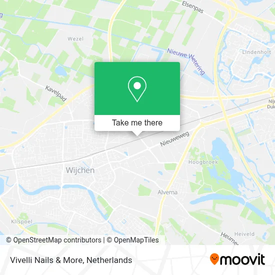 Vivelli Nails & More map