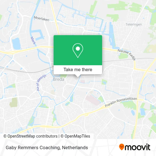 Gaby Remmers Coaching map