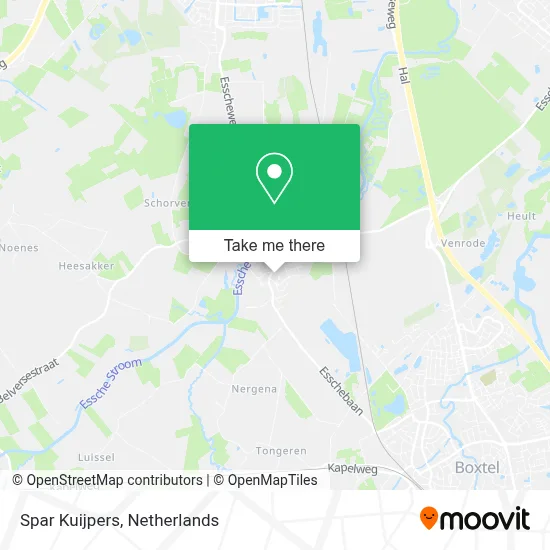 Spar Kuijpers map