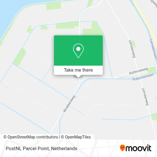 Postnl Pakketpunt map