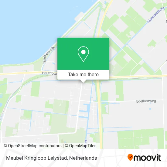 Meubel Kringloop Lelystad map