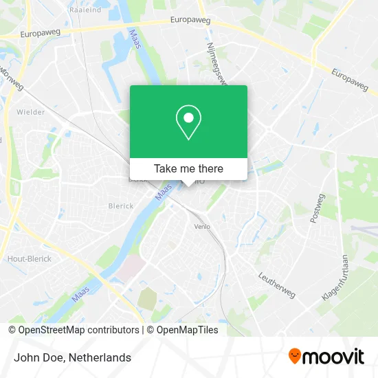 John Doe map