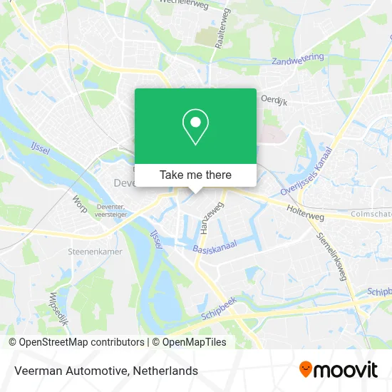 Veerman Automotive map
