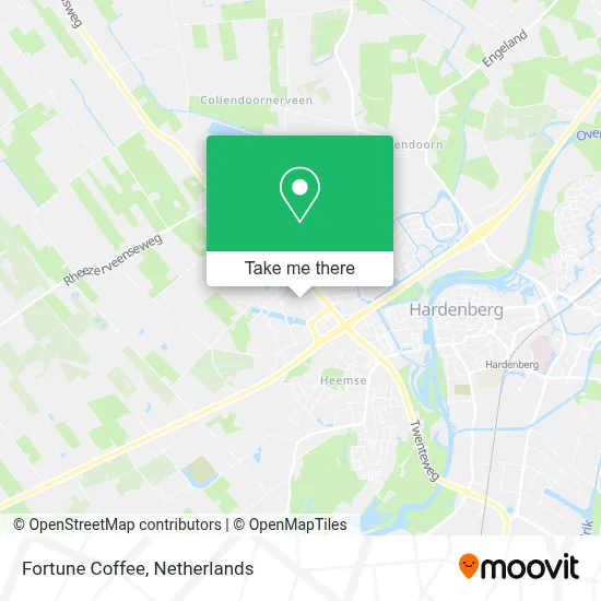 Fortune Coffee map