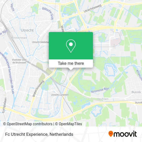 Fc Utrecht Experience map