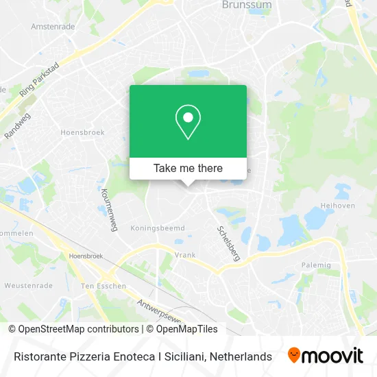 Ristorante Pizzeria Enoteca I Siciliani map