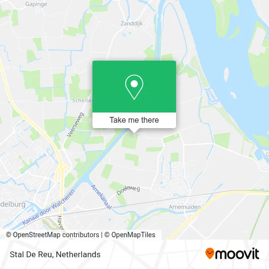 Stal De Reu map