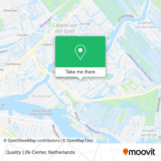 Quality Life Center map