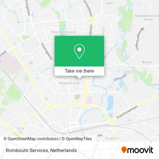 Rombouts Services map