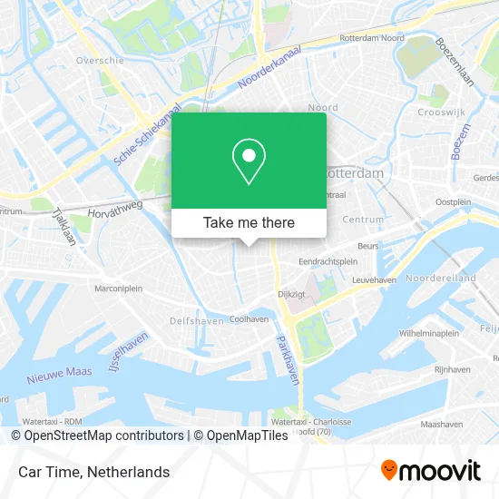 Car Time map