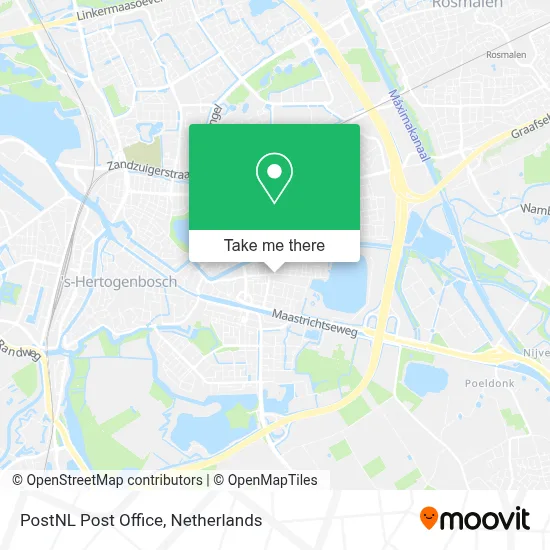 Postnl Postkantoor map