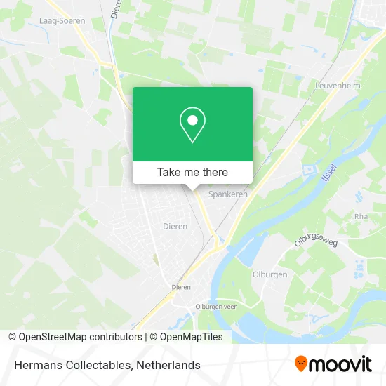 Hermans Collectables map