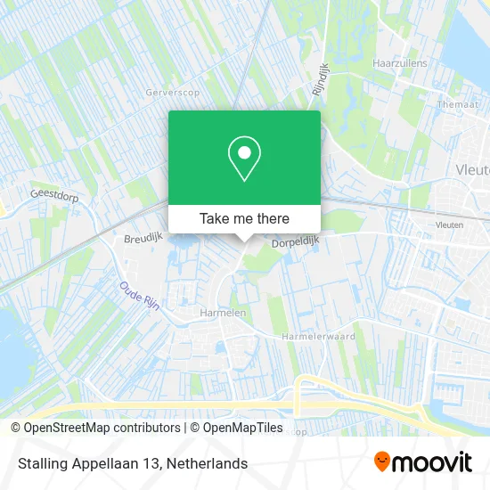 Stalling Appellaan 13 map