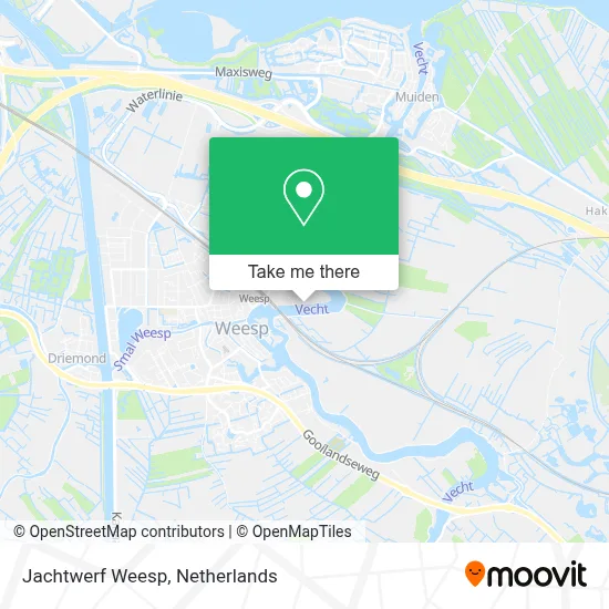 Jachtwerf Weesp map