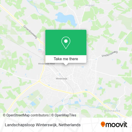 Landschapsloop Winterswijk Karte
