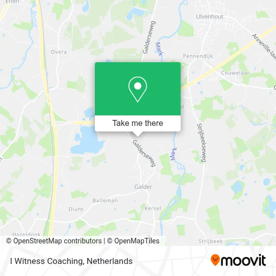 I Witness Coaching map