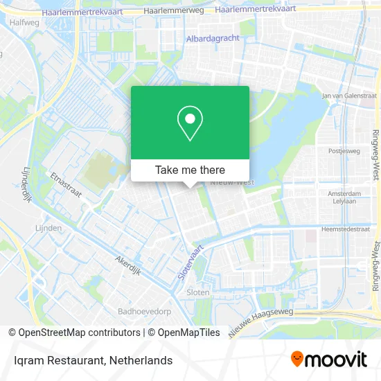 Iqram Restaurant map