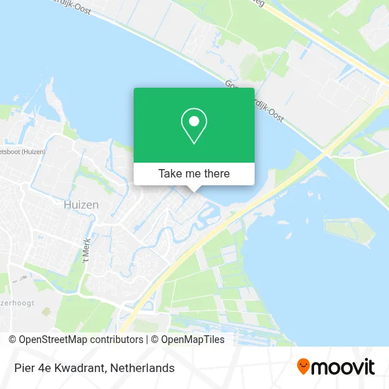 Pier 4e Kwadrant map