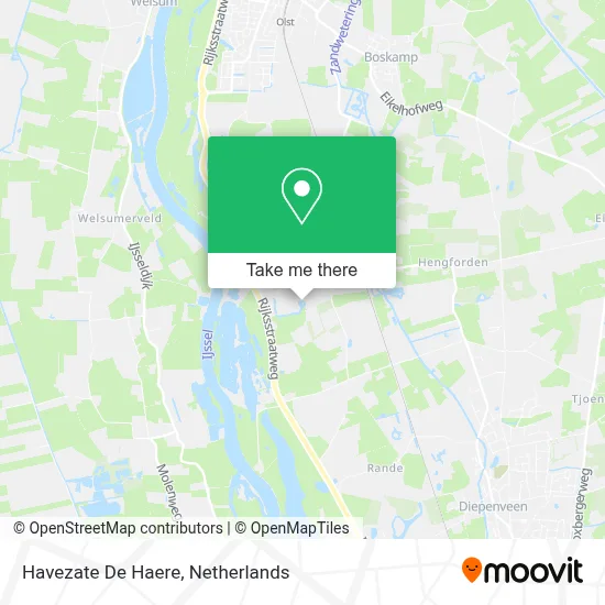 Havezate De Haere map
