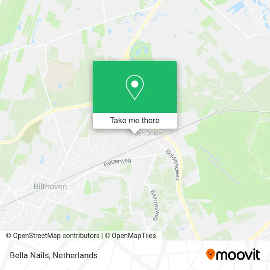 Bella Nails map