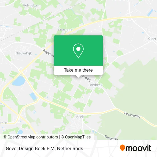 Gevel Design Beek B.V. map